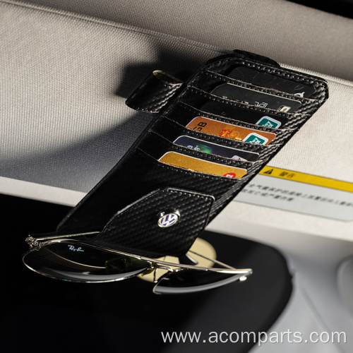 2021 mini sunglass holder car card holder multifunctional